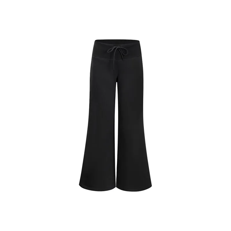 Ariseism Wide Waistband Wide Leg Flared Casual Pants For Women's Spring Long Pants Women's-4