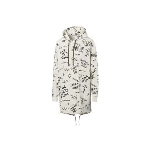 PUMA Long Sleeved Dresses Women's Ecru