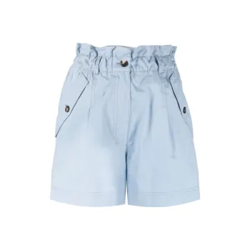 KENZO High Waist Elastic Waist Shorts