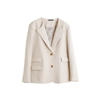ELLE Business Suits Women's Beige