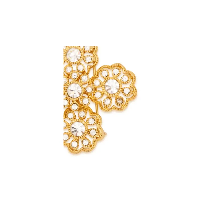 Kenneth Jay Lane Flower Cluster Pin-2