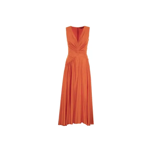 MaxMara Studio Sleeveless Dress Women's Orange
