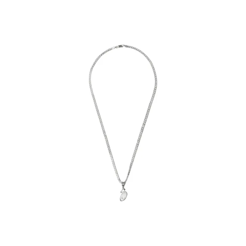 Stussy Silver Necklaces Unisex Silver-1