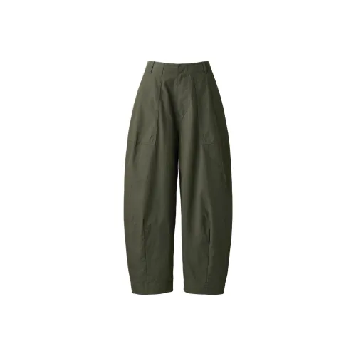 UNIQLO x Clare Waight Keller C Collection SS25 Casual Pants Women's Olive