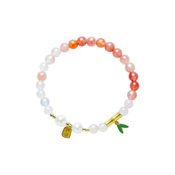 WINY Agate 925 Silver Jade Bracelet Women's