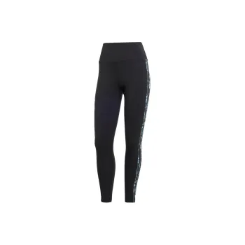 Adidas 3 Stripes Floral 'Black' Leggings