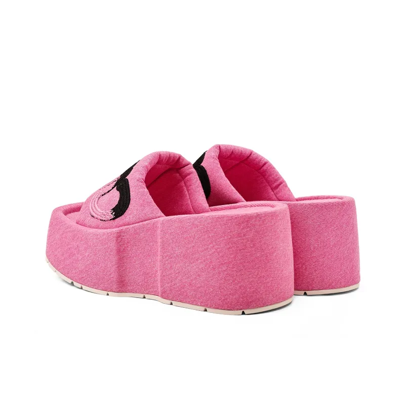 KMD Rubber Sole Quiet Slide Slippers Women's-8