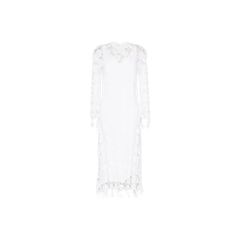 Chloé Long-Sleeved Dresses Women's White