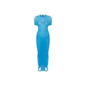 Jean Paul Gaultier X Shayne Oliver Mesh Maxi Dress