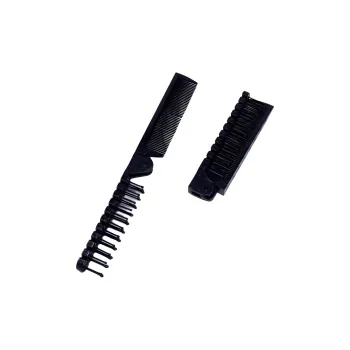 ZHENZI Anti Static Foldable Forehead Comb Hairdressing Tools Massage Shaping