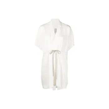 RICK OWENS Short Sleeved Dresses Women's White