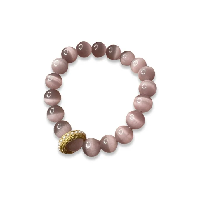 LuluCanaan Glass Cat Eye Bracelets Women's-0