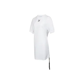 PUMA Short Sleeved Dresses Women's White