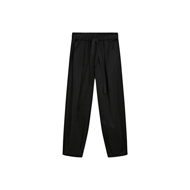 Massimo Dutti Casual Pants Women's Black-0