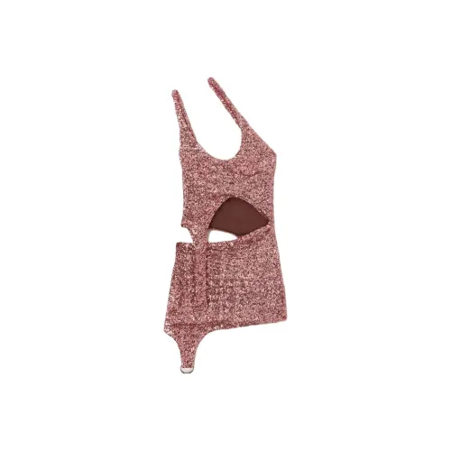 AMBUSH Cut Out Asymmetric Mini Dress