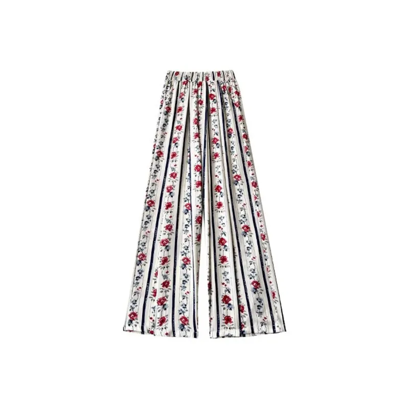 Ning Cai Yuer Casual Pants Women's Rose-0