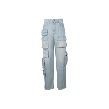 OFF-WHITE Jeans Women's Light Blue