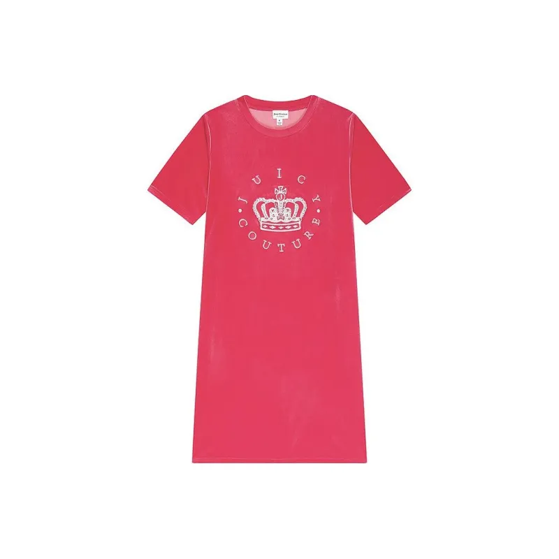 JUZI Short-Sleeved Dresses Women's Pink-0