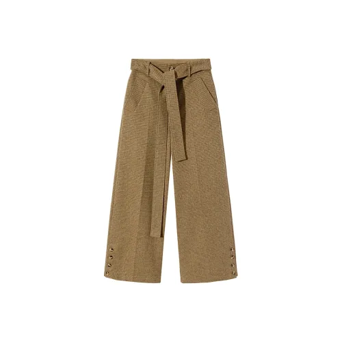 Ouyang Casual Pants Women's Nut Shell Brown