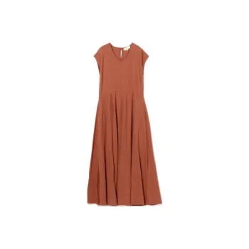 Beams Slip Dresses Women's Terracotta Red