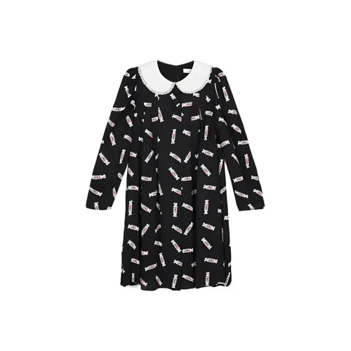 COACH X White Rabbit FW22 Long Sleeved Dress Women's Black