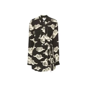NANUSHKA Cloud printed Mini Dress