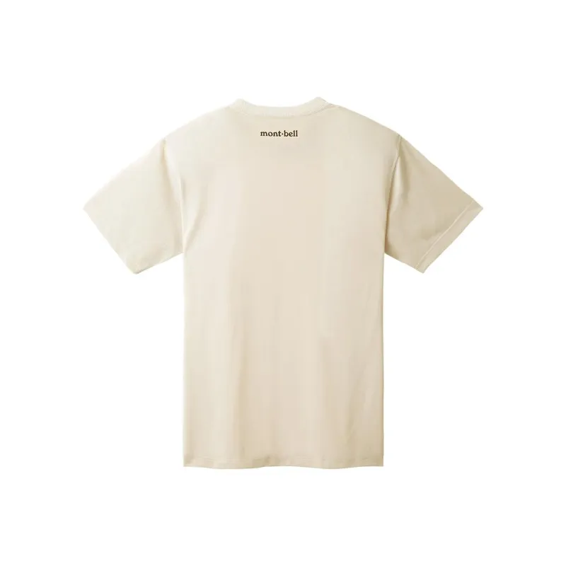 MONTBELL T Shirts Unisex Ivory-1