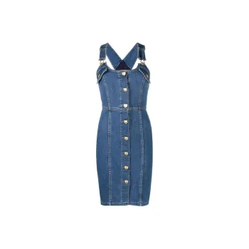 MOSCHINO Button up Denim Minidress