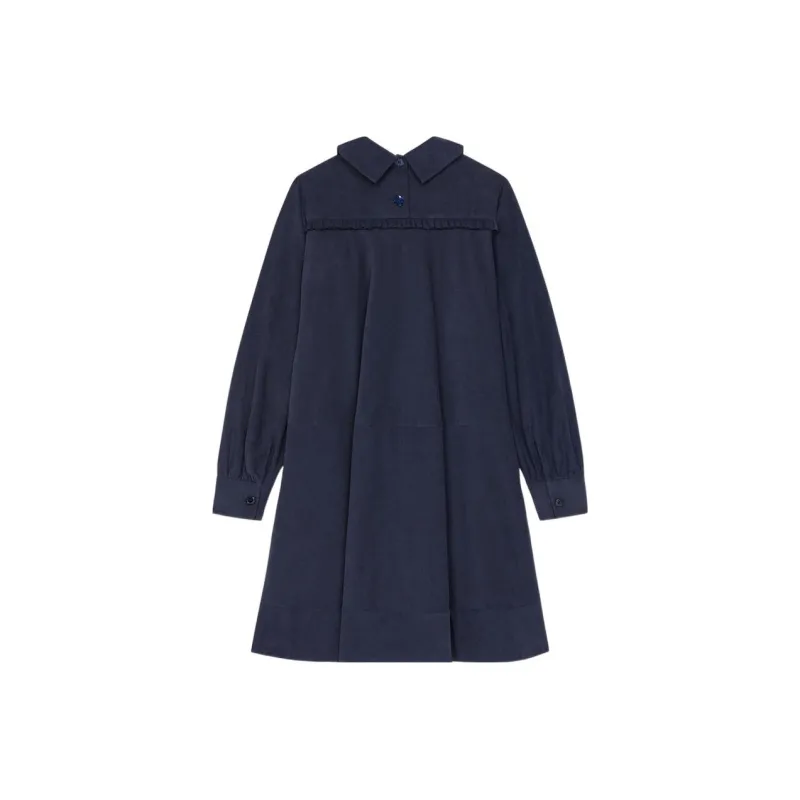 KENZO Long-Sleeved Dresses Women's Dark Blue-0