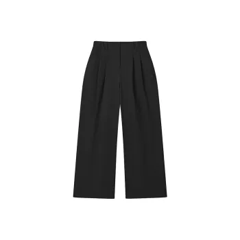 FILA FILA MILANO Italian Luxury Sports Collection Casual Pants Women's Jet Black