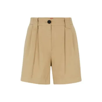 HUGO BOSS SS23 Casual Shorts Women's Khaki