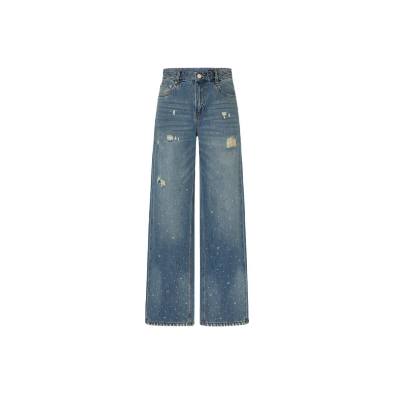 MO&CO Jeans Women's Denim Blue-0