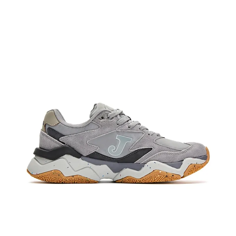 Joma Abrasion Resistant Slip Resistant Low Top Platform Casual Shoes Men's Gray-1