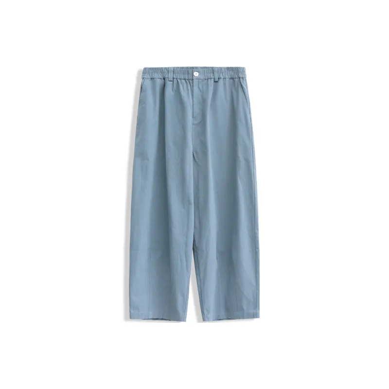 BLUELANDINC Straight Moderate Casual Pants Women's Denim Blue-0