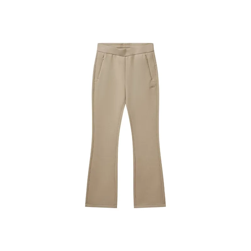 KSWISS Knitted Sweatpants Women's Warm Brown-0