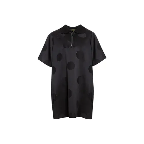 BESIONIA SS23 Short Sleeved Dresses Women's Black