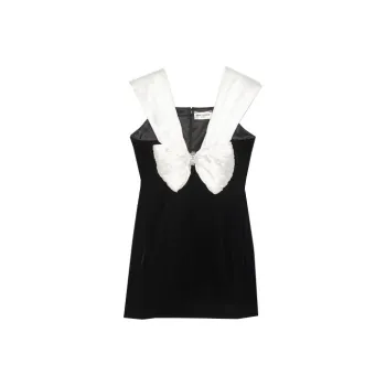 SAINT LAURENT Sleeveless Dress Women's Black