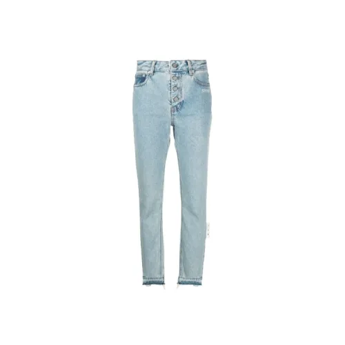 OFF WHITE High waisted Straight leg Jeans