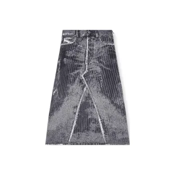 DIESEL O Hanna Denim Skirt 'Black'