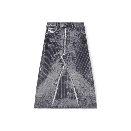 DIESEL O Hanna Denim Skirt 'Black'