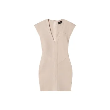 ARITZIA Ten Flicker Dress Short-Sleeved Dresses Women's Denude/Nude