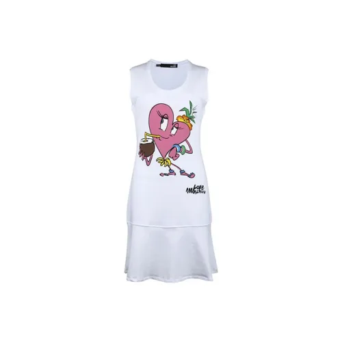 MOSCHINO Sleeveless Dress Women's White