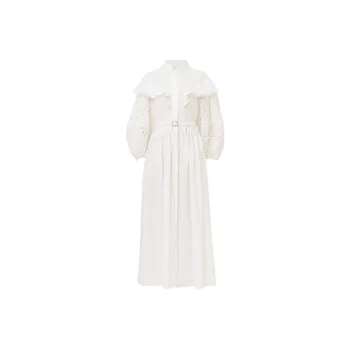 Chloé Ballon Sleeved Dress