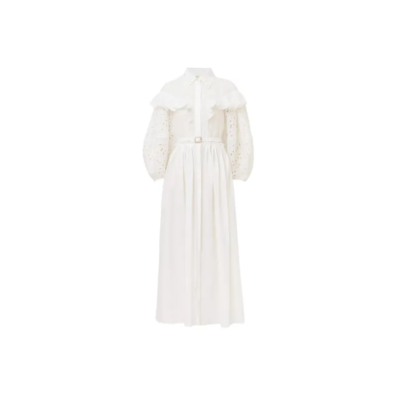 Chloé Ballon Sleeved Dress-0