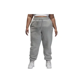 Jordan Brooklyn Fleece Knitted Sports Pants Women's Gray
