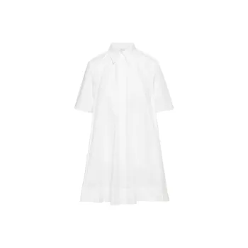 ARITZIA Babaton Resolute Poplin Dress Short-Sleeved Dresses Women's WHITE/White