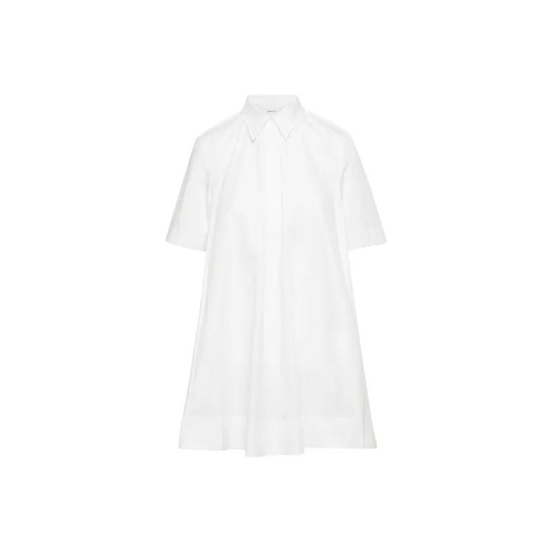 ARITZIA Babaton Resolute Poplin Dress Short-Sleeved Dresses Women's WHITE/White-0