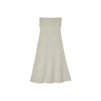 Sandro Knit Long Skirts Women's Carbon Gray