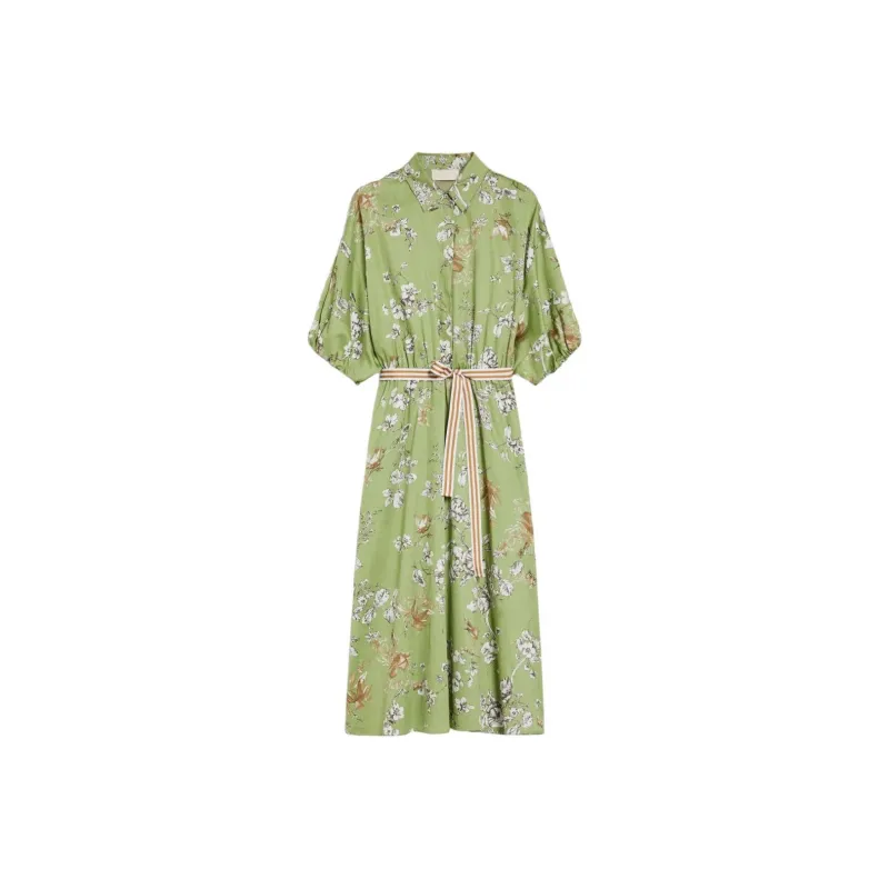 I BLUES SS24 Short Sleeved Dresses Women's Mint-0