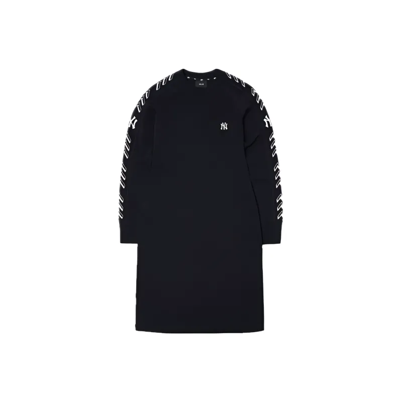 MLB Long Sleeved Dresses Women's Black-0